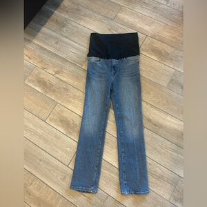 Good American maternity jeans, stretch size 26 brand new